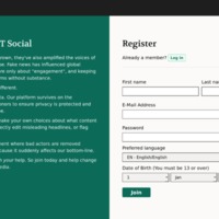 WT.social | Register/Login