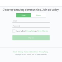 Imzy | Sign Up