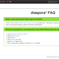 diaspora* | Help