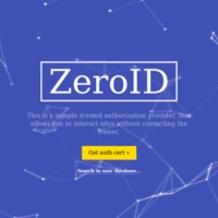 ZeroID | GetCert